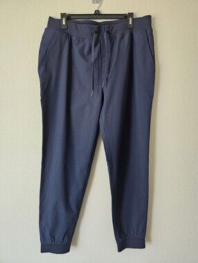 Men's Rhoback Navy Drawstring Jogger Pants - Comfortable Everyday Fit